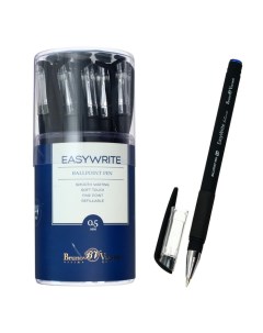 Ручка шариковая Black узел 0 5 мм синие чернила матовый корпус Silk Touch 2 Easywrite