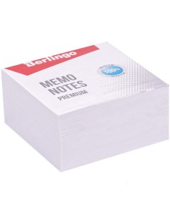 Блок кубик для записей Premium 90x90x45мм белый 100 белизна ZP8601 24шт Berlingo