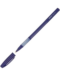 Ручка шариковая Indigo 0 6мм синий цвет чернил масляная основа 50шт Attache