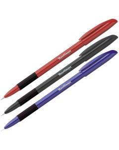 Ручка шариковая 0 7 мм Metallic Pro стержень синий 50 шт Berlingo