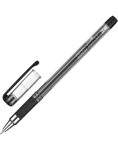 Ручка шариковая Expert 0 5мм черный цвет чернил масляная основа 12шт Attache