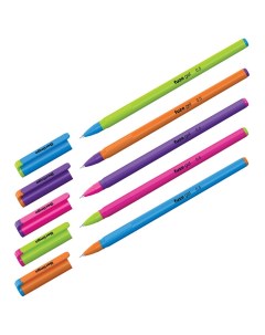Ручка гелевая Fuze gel 0 5мм черный корпус цветной 30шт CGp_50017 Berlingo