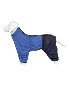 Дождевик для собаки породы Стаффордширский терьер голубой 380 г Yami-yami одежда