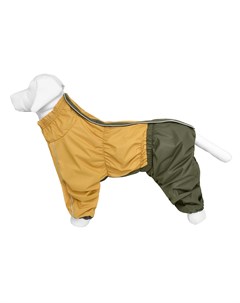 Дождевик для собаки породы Лабрадор Ретривер горчичный 420 г Yami-yami одежда