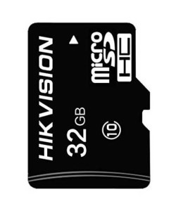 Карта памяти 32GB HS TF C1 32G microSDHC Class 10 92MB s 20MB s Hikvision