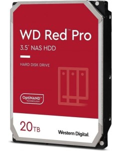 Жесткий диск 20TB SATA 6Gb s WD201KFGX Red Pro NAS 3 5 7200rpm 512MB Western digital
