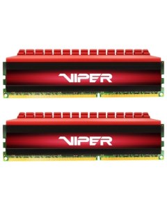 Модуль памяти DDR4 64GB 2 32GB PV464G320C6K Viper 4 PC4 25600 3200MHz CL16 heatsink 1 35V RTL Patriot memory