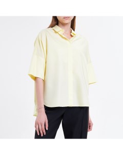 Жёлтая блузка с коротким рукавом Comeprima