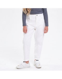 Белые хлопковые джинсы Liqlo