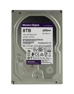 Внутренний жесткий диск 3 5 8Tb WD82PURX 256Mb 7200rpm SATA3 Purple Western digital