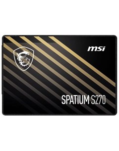 SSD накопитель SPATIUM S270 SATA 2 5 960GB Msi
