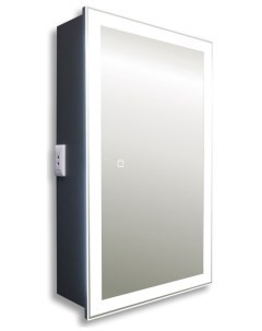 Зеркальный шкаф Munchen ANTHRACITE 427 727 сенсорный выключатель LED 00002667 Silver mirrors