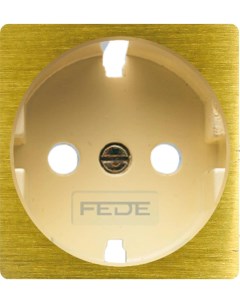 Лицевая панель для розетки FD04335PB A Fede