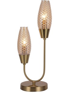 Настольная лампа 10165 2 E14 60W DESIRE Copper Escada