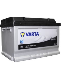 Автомобильный аккумулятор Black Dynamic E9 70 Ач обратная полярность LB3 Varta