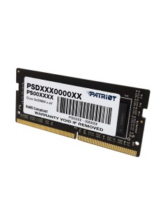 Память DDR4 SODIMM 16Gb 3200MHz CL22 1 2 В Signature Line PSD416G320081S Patriot memory