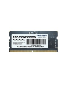 Память DDR5 SODIMM 8Gb 5600MHz CL40 PSD58G560041S Retail Patriot memory
