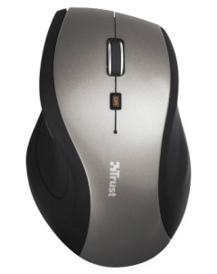 Мышь беспроводная Sura Wireless Mouse Black Grey 1600dpi оптическая светодиодная USB серый Trust