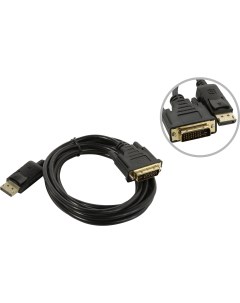 Кабель DisplayPort 20M DVI D M Dual Link 3 м черный KS 453 3 Ks-is