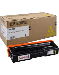 Картридж лазерный SPC250E Y 407546 желтый 1600 страниц оригинальный для SP C250DN C250SF Ricoh