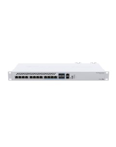 Коммутатор Cloud Router Switch 312 4C 8XG RM управляемый кол во портов 8x10 Гбит с кол во SFP uplink Mikrotik