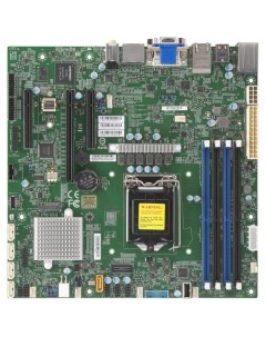 Материнская плата X11SCZ F 1xSocket1151v2 iC246 4xDDR4 PCI Ex16 2PCI Ex8 1xM 2 PCI E SATA 5SATA3 RAI Supermicro