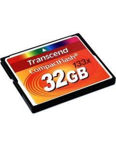 Карта памяти 32Gb CompactFlash 133X UHS-I U1 Transcend