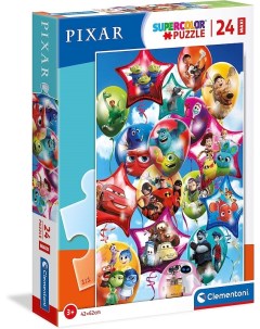 Пазл 24 MAXI Disney Pixar Вечеринка арт 24215 Clementoni