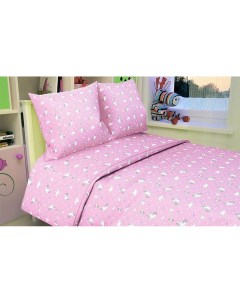 Комплект детского постельного белья Акварелька Единорожки розовый 101 7 1 Бояртекс