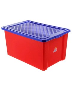 Ящик для хранения игрушек Plastic Republic Лего красный Little angel