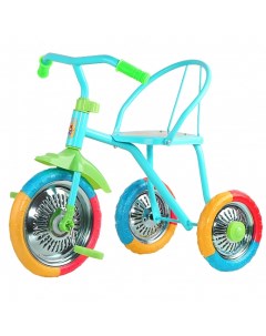 Трехколесный велосипед колеса пластик 10 8 GV B3 2MX Голубой Озорной ветерок