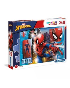 Пазл 24 MAXI Marvel Spider Man Человек паук арт 28507 Clementoni