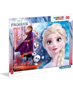 Пазл в рамке 30 Disney Frozen Холодное сердце 2 в ассортименте арт 22702 Clementoni