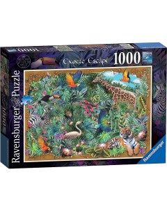 Пазл 1000 Экзотический отдых За гранью дикой природы арт 16827 Ravensburger