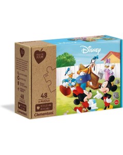 Пазл 3X48 Disney Микки Маус и друзья арт 25256 Clementoni
