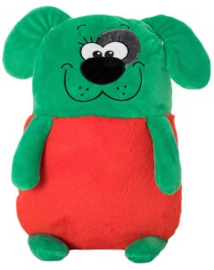 Мягкая игрушка Мягкие зверята Зеленая собака 50 см KiddieArt Kiddie art