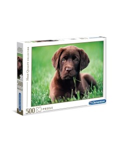 Пазл 500 Шоколадный щенок арт 35072 Clementoni