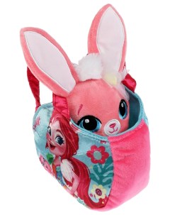 Мягкая игрушка Энчентималс Бри кролик в сумочке CT AD211033 18 Мой питомец
