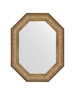 Зеркало в раме 70x90см BY 7251 виньетка античная бронза Evoform