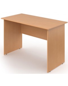 Мебель для школы MET_Школа Стол учителя прямой 120x60x76 бук Nobrand