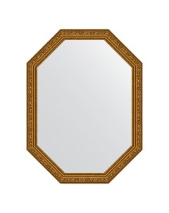 Зеркало в раме 60x80см BY 7023 виньетка состаренное золото Evoform