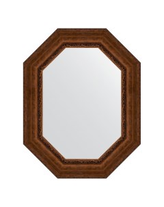 Зеркало в раме 72x92см BY 7267 состаренная бронза с орнаментом Evoform