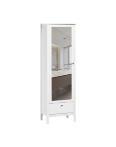Шкаф с зеркалом Helga SZF1W1S 60 Белый Брв мебель