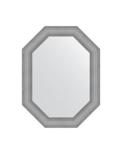 Зеркало в раме 66x86см BY 7291 серебряная кольчуга Evoform