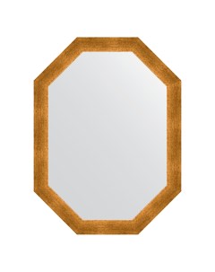 Зеркало в раме 60x80см BY 7039 травленое золото Evoform