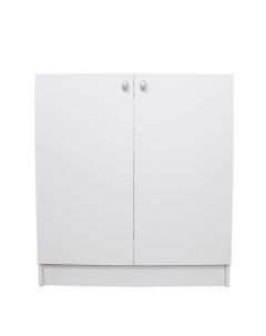 Шкаф кухонный напольный 80х60 см под накладную мойку без столешницы Белый Мебель style