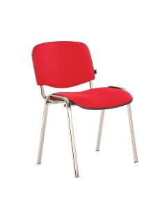 Офисный стул CF хром красный Brabix