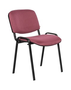 Стул UA_EChair Rio ИЗО черн ткань бордовый С 29 Easy chair