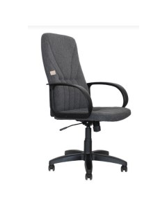 Офисное кресло ЯрКресло Кресло Кр37 ТГ ПЛАСТ С1 ткань серая Яркресла