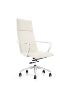 Кресло BN_Jl_EChair 593 TPU экокожа бежевый алюминий Easy chair